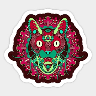 Lykoi Sticker